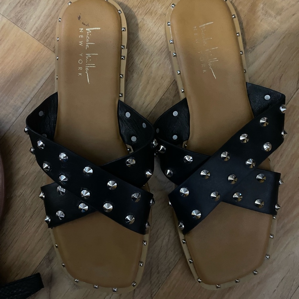 Woman’s slip on sandals